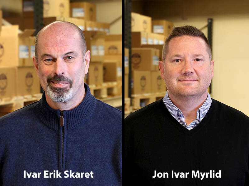 Ivar Erik og Jon Ivar er Lettis omreisende distriktssjefer